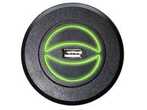 Bouton poussoir avec USB TS18